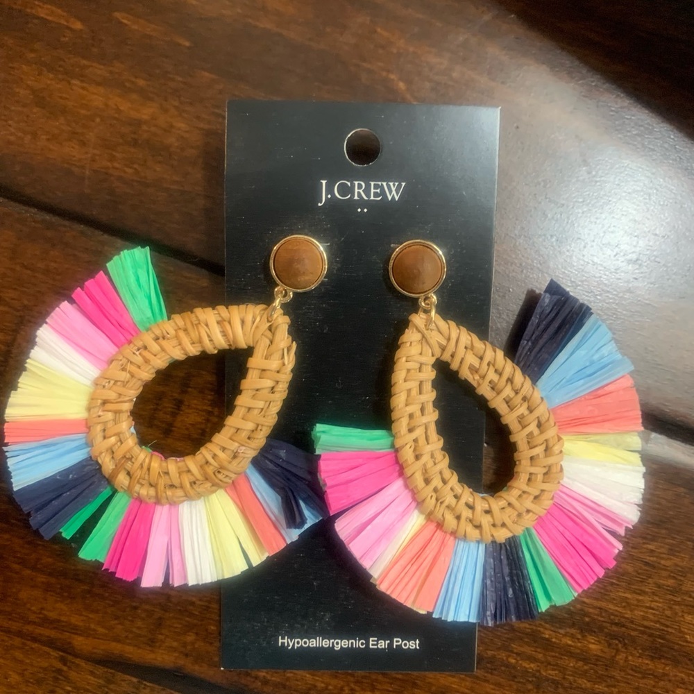 Brand new J. Crew tassel earrings!